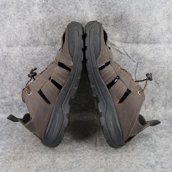 Teva Shoes Men 8 Sandal Fisherman Kitling Slip On Closed Toe Sport Comfort Brown main image 5